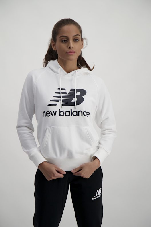 New Balance Essentials Stacked Logo Damen Hoodie