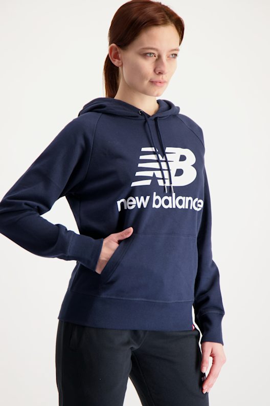 New Balance Essentials Stacked Logo hoodie femmes