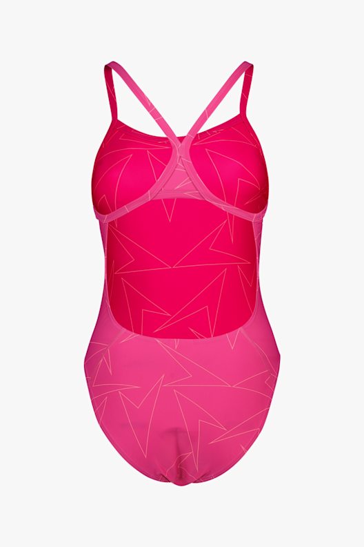 speedo Boomstar Allover Turnback Damen Badeanzug