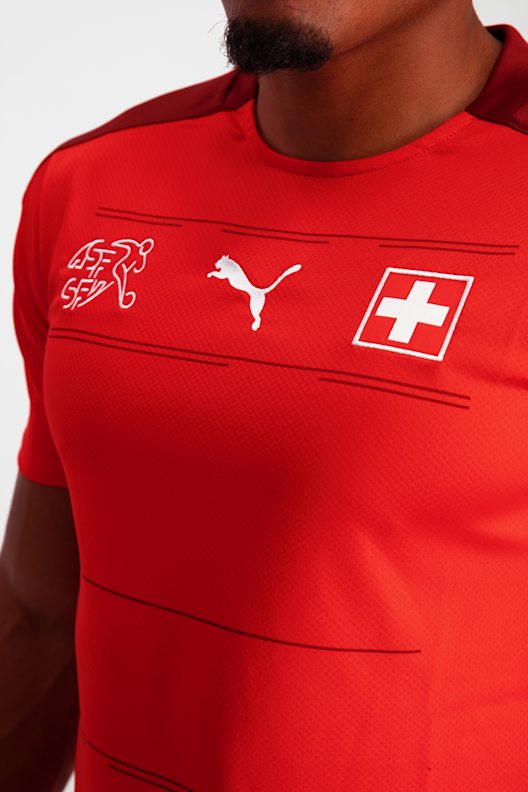 Puma Svizzera Home Replica maglia da calcio uomo