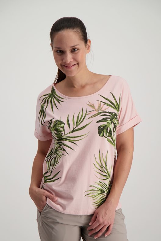 Jack Wolfskin Tropical Leaf t-shirt donna