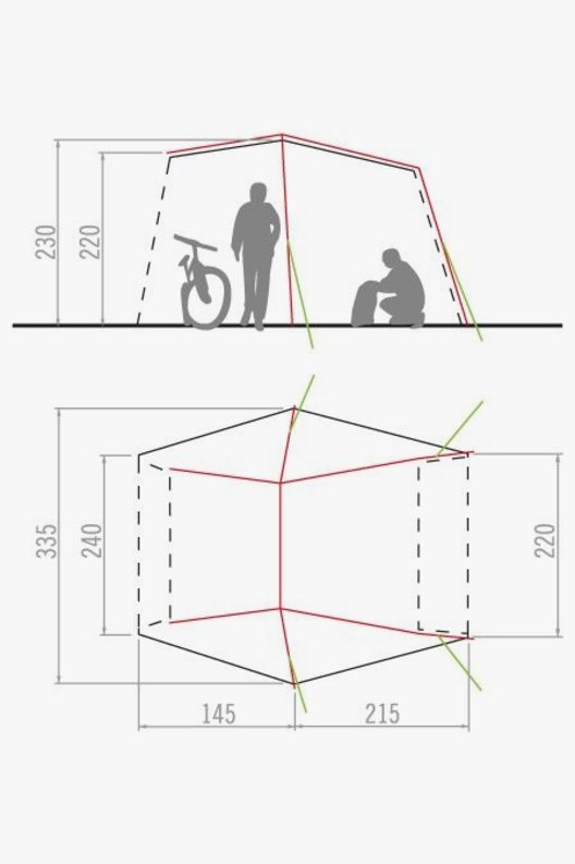 VAUDE Drive Van tenda