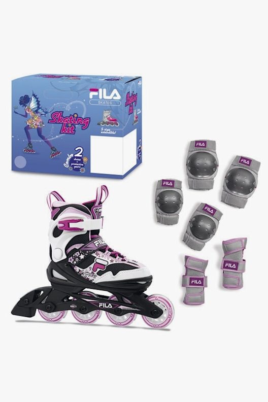 Fila Combo inlineskates + set di protezione bambina