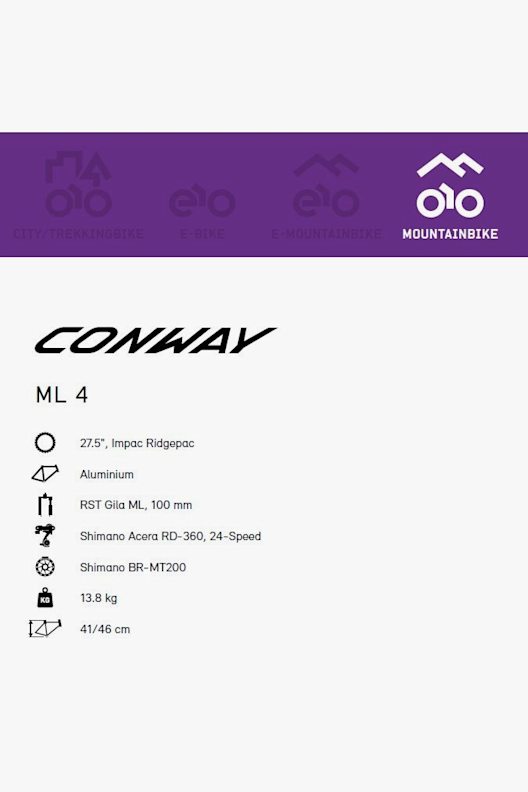 Conway ML 4 27.5 Damen Mountainbike 2020