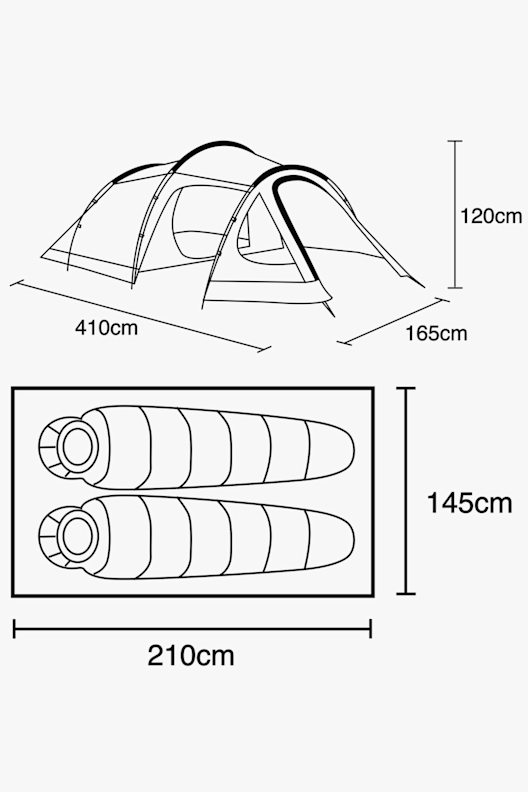 46 NORD Redwood 2 tenda