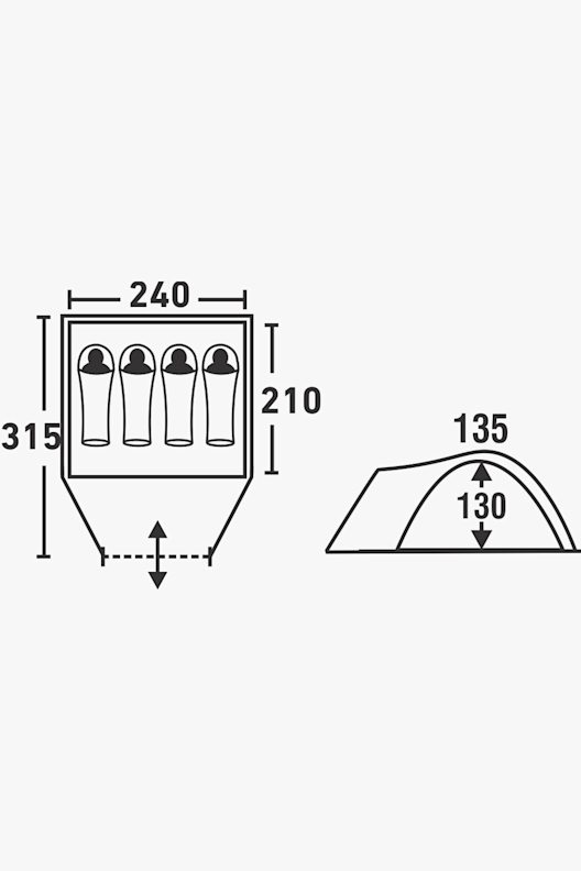 46 NORD Flinders 4 Zelt