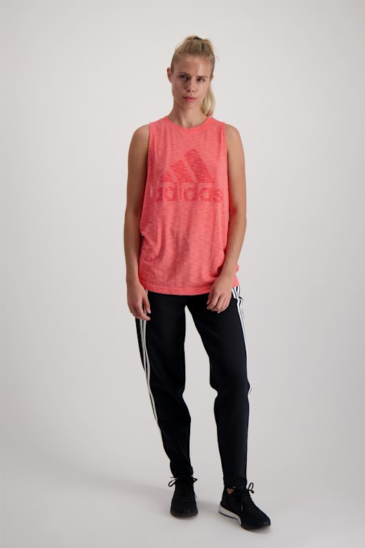 adidas Performance 3-Streifen Doubleknit Zipper Damen Trainerhose