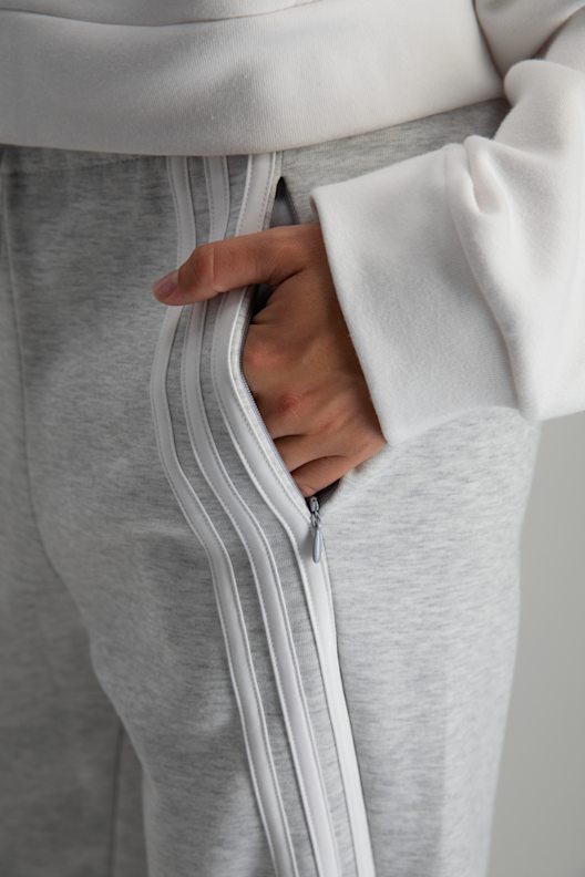 adidas Performance 3-Streifen Doubleknit Zipper pantalon de sport femmes