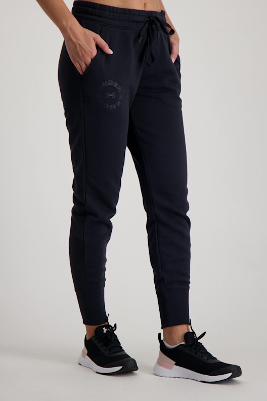 Under Armour Rival Fleece Metallic pantaloni della tuta donna