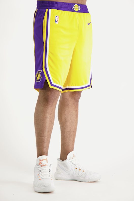 Nike LA Lakers short de basket hommes