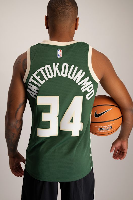 Nike Milwaukee Bucks Giannis Antetokounmpo maglia da basket uomo