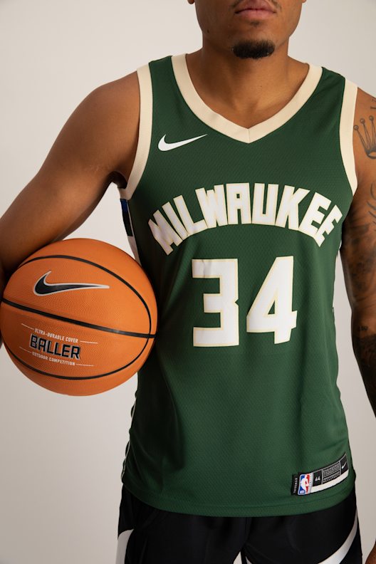Nike Milwaukee Bucks Giannis Antetokounmpo maglia da basket uomo
