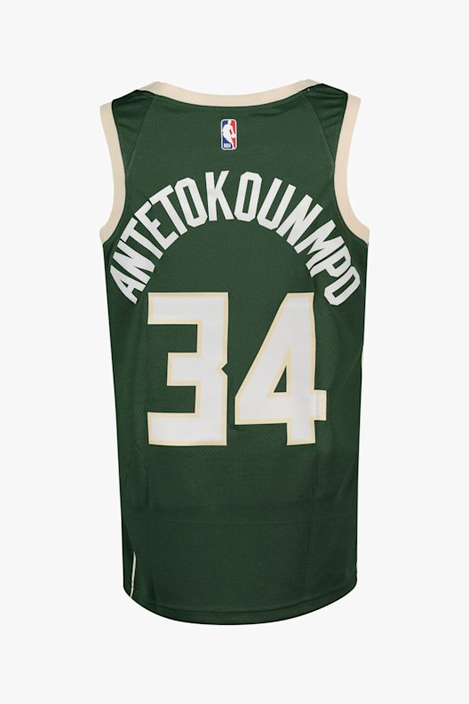 Nike Milwaukee Bucks Giannis Antetokounmpo maglia da basket uomo