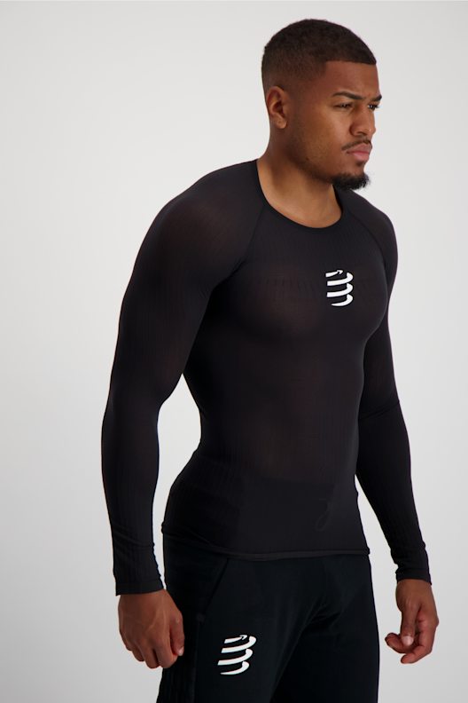 Compressport 3D Thermo 50 g longsleeve hommes