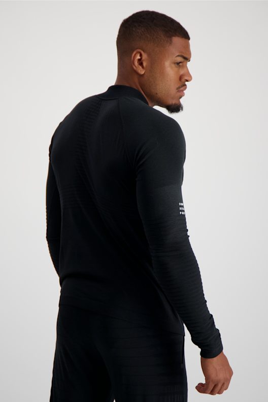 Compressport Seamless Zip Herren Longsleeve