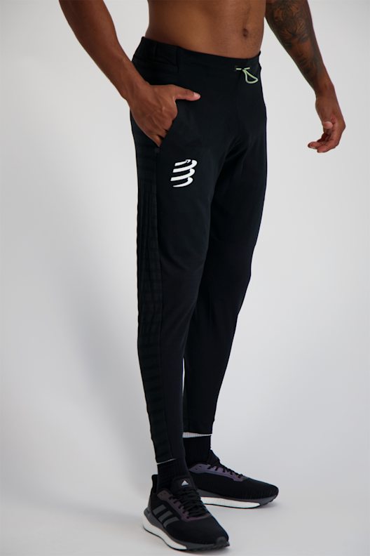 Compressport Seamless pantaloni da corsa uomo