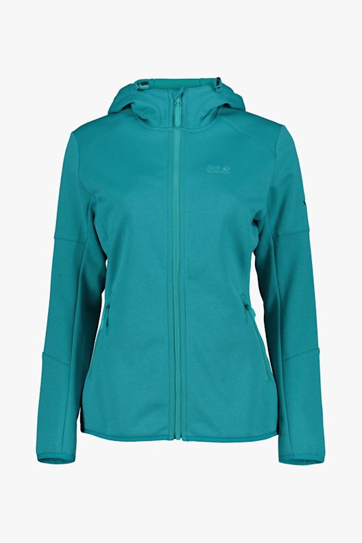 Jack Wolfskin Hydro Hooded II midlayer donna