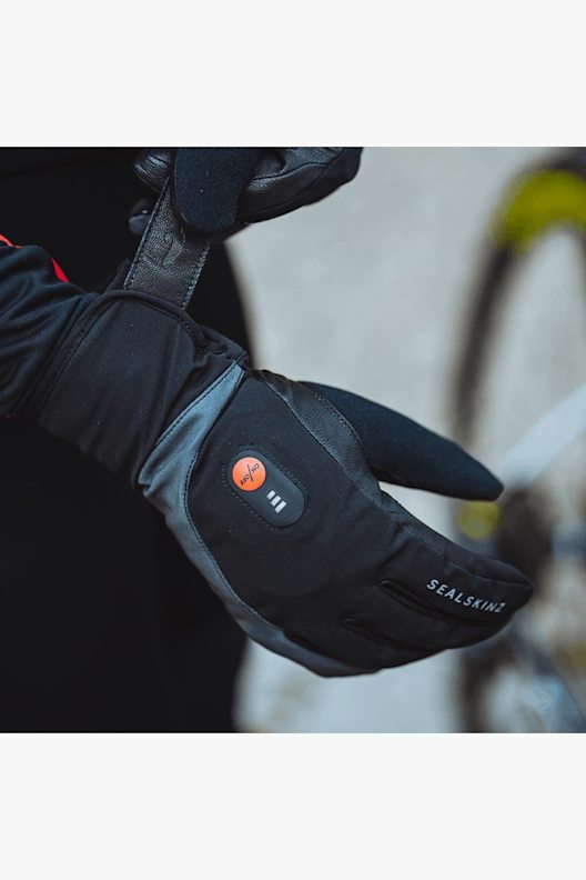 SEALSKINZ Waterproof Heated Bikehandschuh