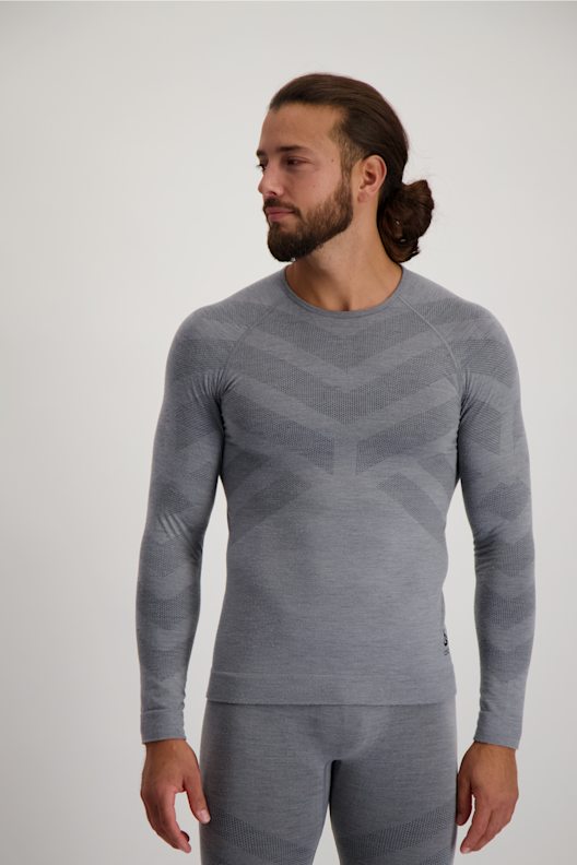 Odlo Natural + Kinship Warm Herren Thermo Longsleeve
