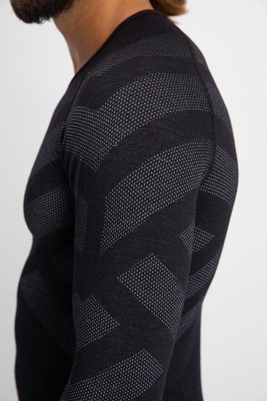 Odlo Natural + Kinship Warm manche longue thermique hommes