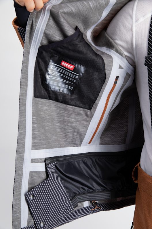 2117 OF SWEDEN Ullvi Eco 3L giacca da sci uomo