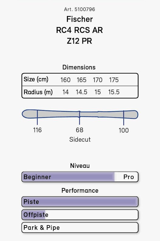 Fischer RC4 RCS ski set 20/21