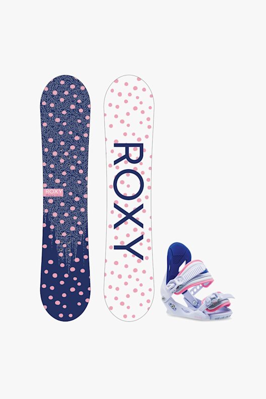 Roxy Poppy Package Mädchen Snowboard Set 20/21