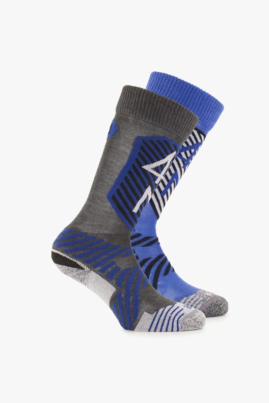 46 NORD 2-Pack 27-38 chaussettes de ski enfants