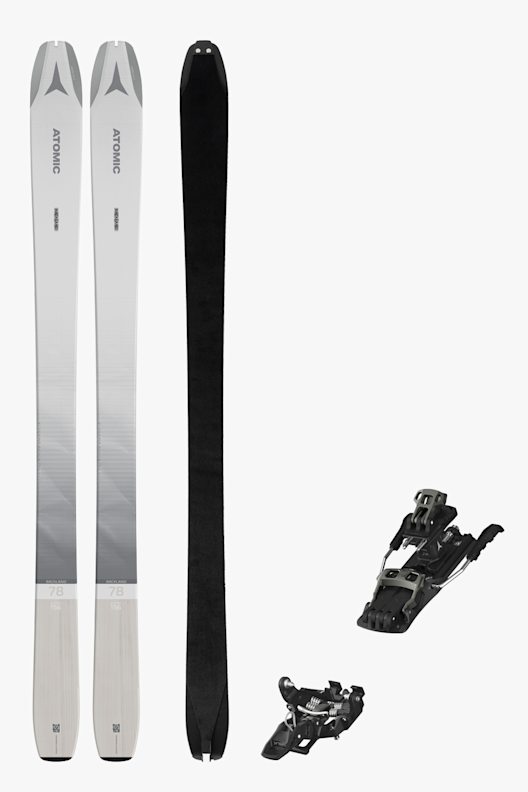 ATOMIC Backland 78 Damen Tourenski Set + Fell 20/21