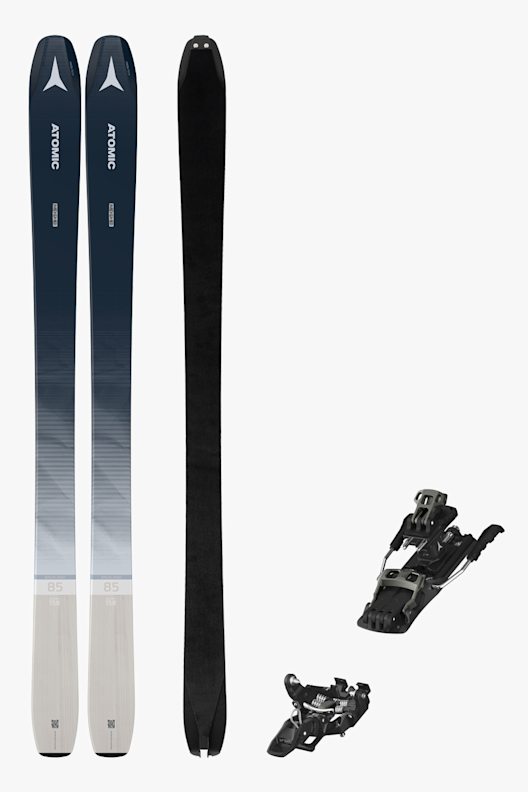 ATOMIC Backland 85 set de skis de randonnée + peaux de phoque femmes 20/21
