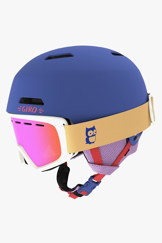 GIRO Crüe FS Mips casco da sci + occhiali bambina