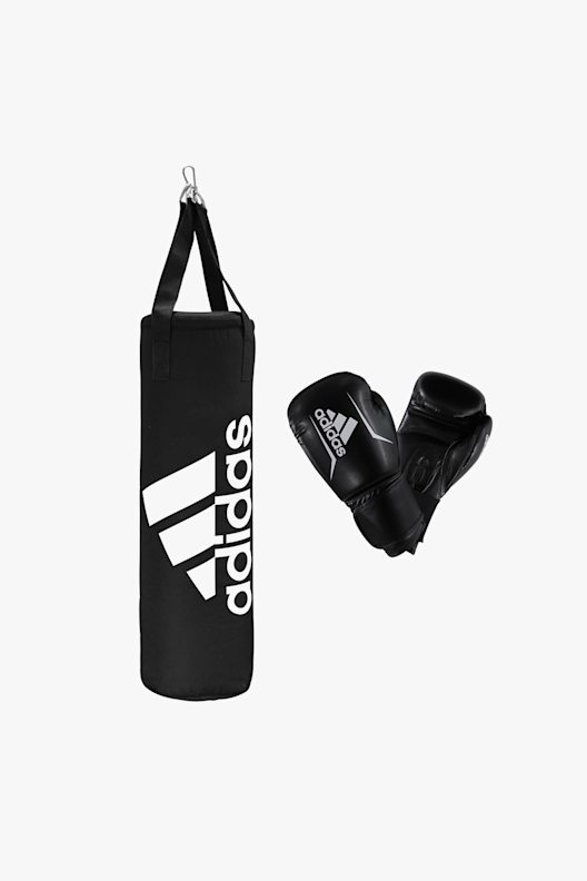 adidas Performance sacco da boxe + guantoni da boxe bambini