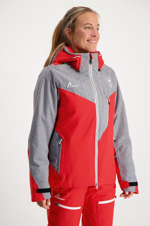 ALBRIGHT Zermatt Swiss Olympic veste de ski femmes
