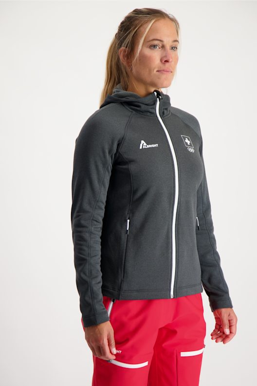 ALBRIGHT Garmisch Swiss Olympic midlayer donna