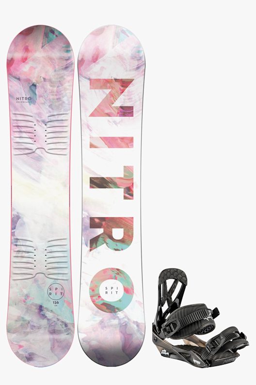 Nitro Spirit 126 cm snowboard set filles 20/21