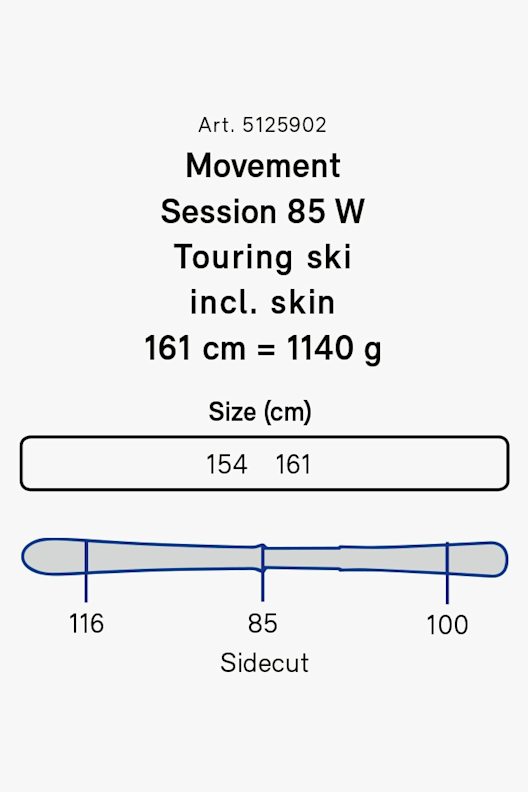 Movement Session 85 sci alpinismo + pelle 20/21