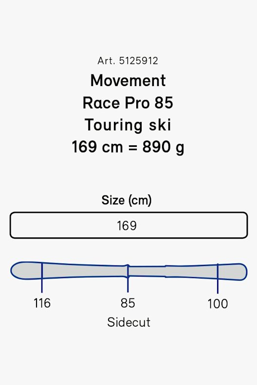 Movement Race Pro 85 Tourenski 20/21