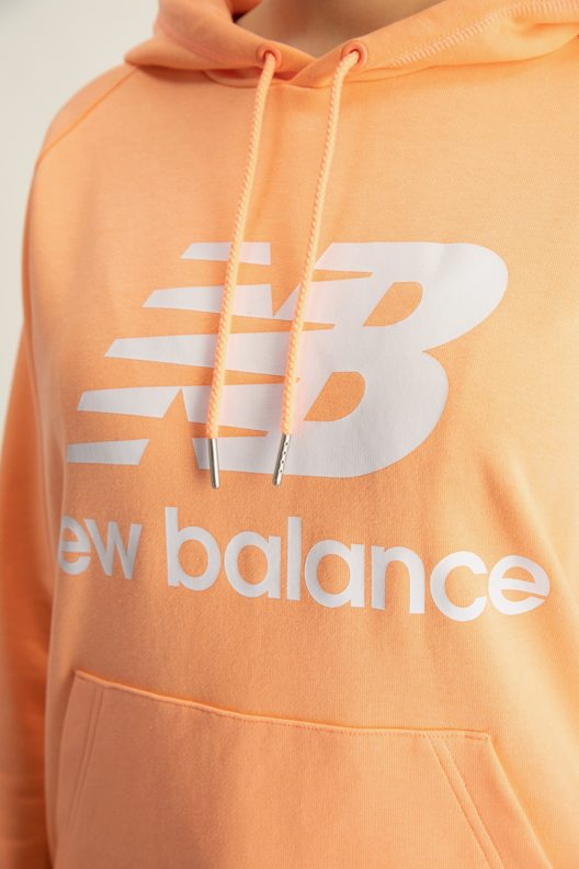 New Balance Essentials Stacked Logo Damen Hoodie
