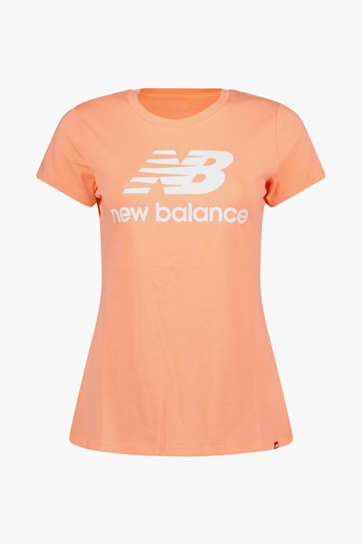 New Balance Essentials Stacked Logo t-shirt donna