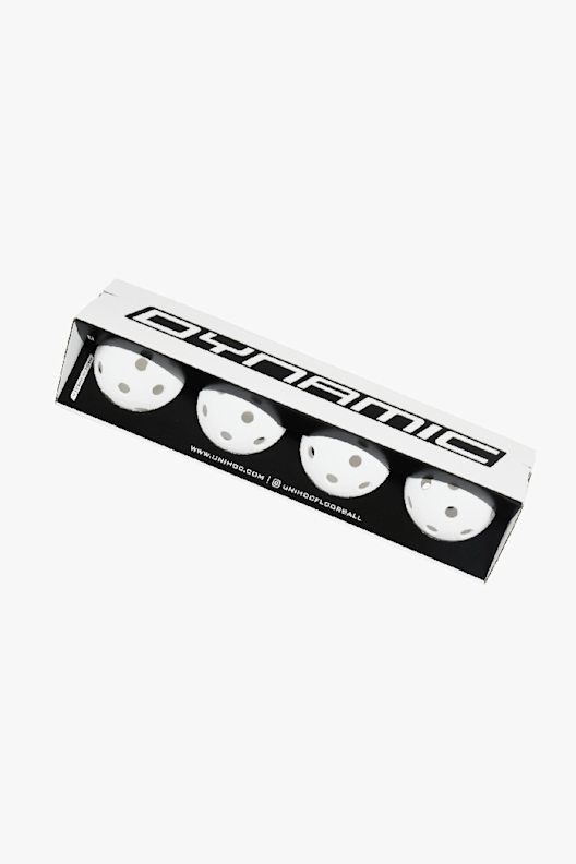 Unihoc 4-Pack IFF-Matchball Dynamic palla da unihockey