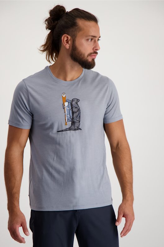 icebreaker Tech Lite Otter Paddle t-shirt hommes