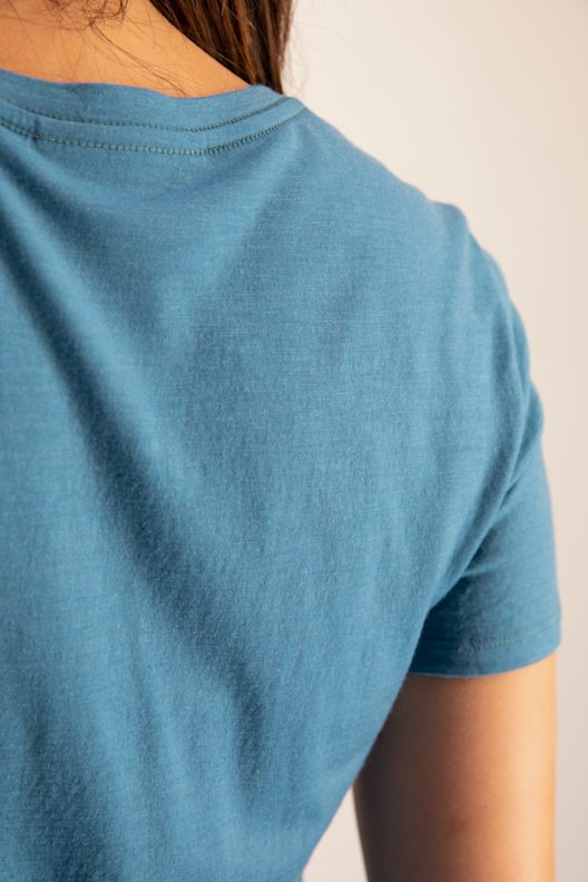 icebreaker Tech Lite Scoop Single Line Camp t-shirt femmes