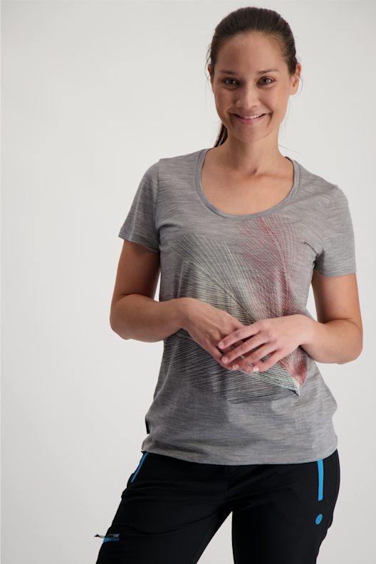 icebreaker Spector Scoop Plume t-shirt donna