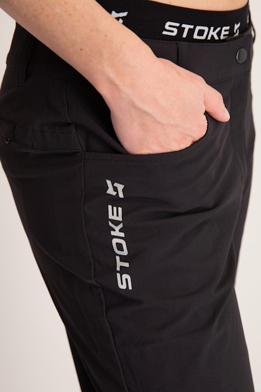 Stoke pantaloni da bike 3/4 donna
