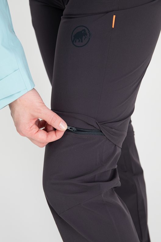 MAMMUT Runbold Zip-Off taille courte pantalon de randonnée femmes