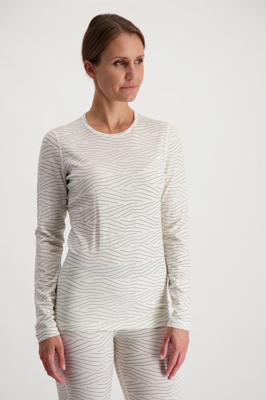 icebreaker 200 Oasis Napasoq Lines Damen Thermo Longsleeve