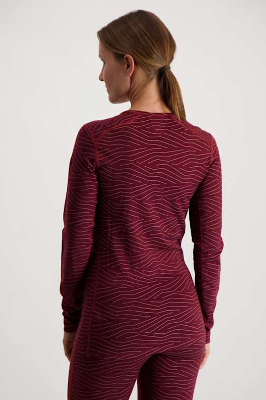 icebreaker 200 Oasis Napasoq Lines Damen Thermo Longsleeve