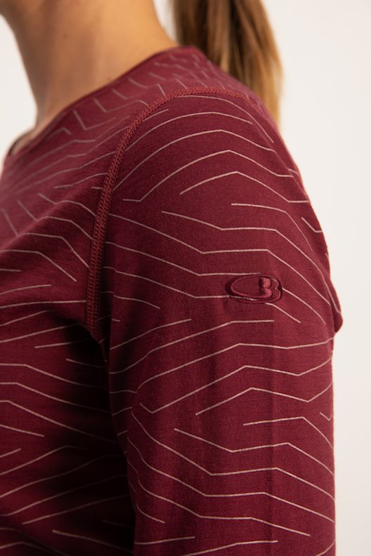 icebreaker 200 Oasis Napasoq Lines maniche lunghe termica