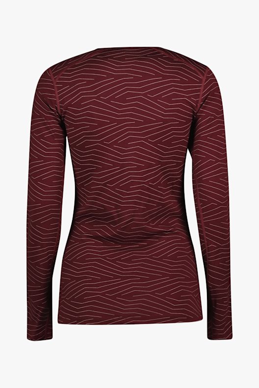 icebreaker 200 Oasis Napasoq Lines Damen Thermo Longsleeve
