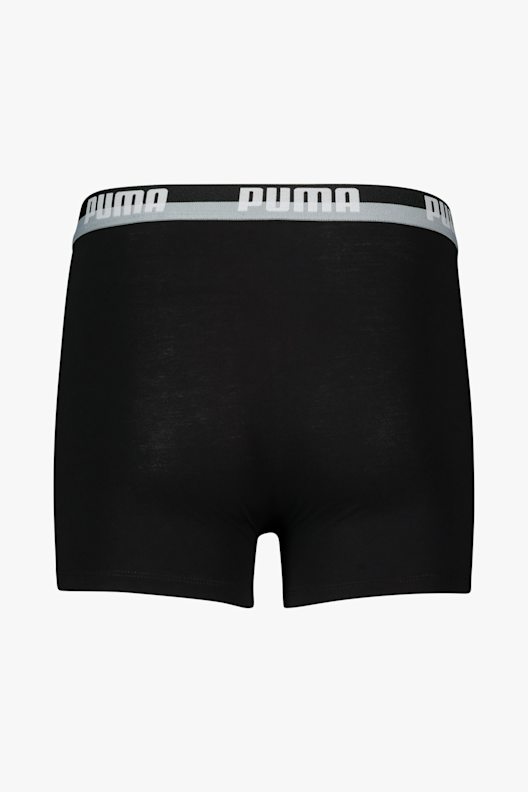 Puma 2-Pack Glitch boxer bambino